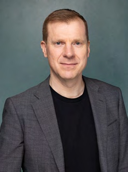 Porträtt av Fredrik Widfeldt, interim chefsarkitekt på Clas Ohlson.